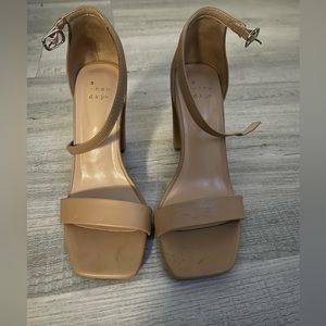 Nude/beige heels